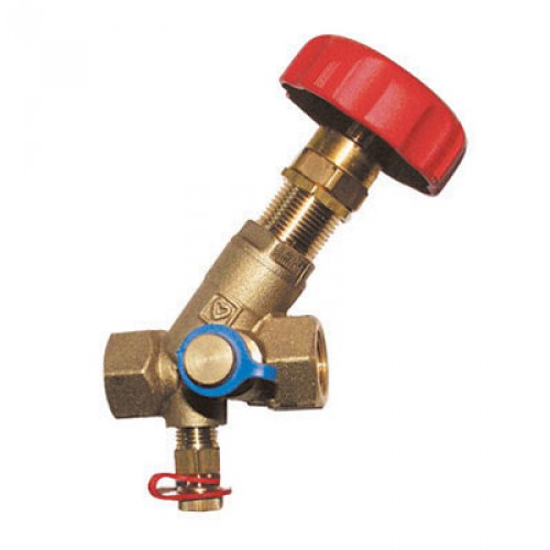 HERZ STRÖMAX M, šikmý regulačný ventil s meracími ventilky DN32 1411754 HERZ STRÖMAX M, šikmý regulačný ventil s meracími ventilky DN32 1411754