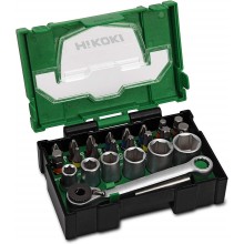 HiKOKI 40030020 Sada bitov a nástrčných kľúčov 24 ks