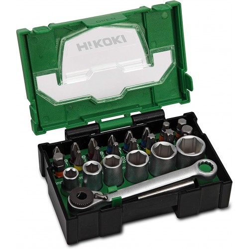 HiKOKI 40030020 Sada bitov a nástrčných kľúčov 24 ks