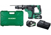 HiKOKI DH36DMAWAZ Aku kombinované kladivo SDS-Max (2x4,0Ah/36V) MultiI Volt(36V)+kufor