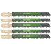 HiKOKI 750021 HCS Plátok do priamočiarej píly na drevo, 100,4/75x9,5x1,25 mm, 5ks