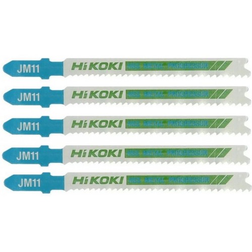 HiKOKI 750040 HSS Plátok na kov do priamočiarej píly, 91,5/65×7,5×1 mm, 5 ks