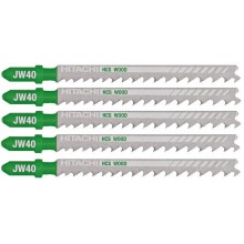 HiKOKI 750043 HCS plátok na drevo do prímočiarej píly, 100,4/75x7,2x1,25 mm, 5 ks