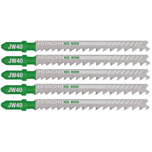 HiKOKI 750043 HCS plátok na drevo do prímočiarej píly, 100,4/75x7,2x1,25 mm, 5 ks