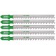 HiKOKI 750043 HCS plátok na drevo do prímočiarej píly, 100,4/75x7,2x1,25 mm, 5 ks
