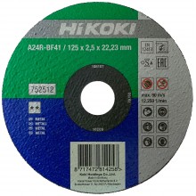HiKOKI 752512 Rezný kotúč na kov 125x22,23x2,5mm
