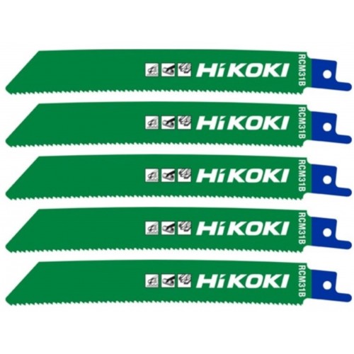 HiKOKI 752676 Plátky pre ocasky pílu 150/128,5x19,0x0,9mm, 5ks