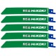 HiKOKI 752676 Plátky pre ocasky pílu 150/128,5x19,0x0,9mm, 5ks