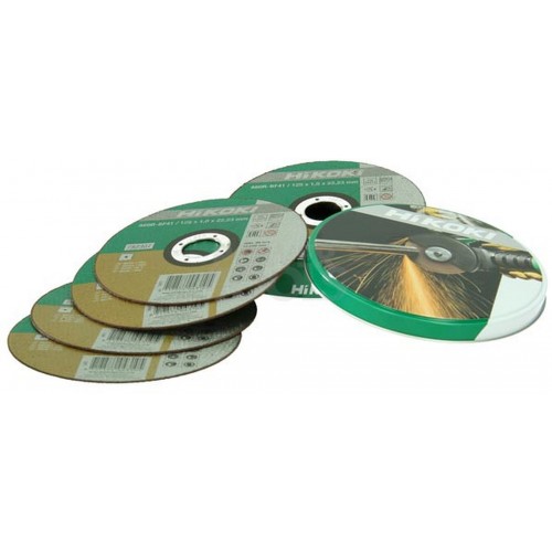 HiKOKI 782309 Rezné kotúče nerez a kov 125mm, 10ks