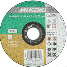 HIKOKI 782317 Rezný kotúč na nerez a kov 125x22,23x1,6 mm