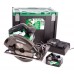 HiKOKI (Hitachi) C3607DAWRZ Aku kotúčová píla 185mm (2x2,5Ah/36V) MultiVolt (36V) HitBOX
