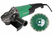 HiKOKI G23SW2W7Z Uhlová brúska (230mm/2200W)