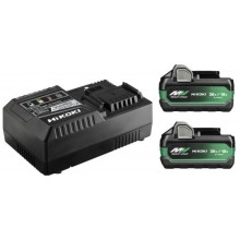 HiKOKI UC18YSL3WJZ Aku sada Multi Volt (2 x 8Ah)18V - 4Ah 36V+ nabíjačka UC18YSL3