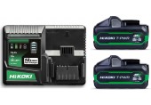 HiKOKI UC36YSL2WAZ Booster pack 2x 2x Multivolt 36V 4.0Ah/18V 8.0Ah Li-Ion+rýchlonabíjačka