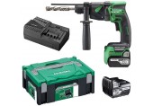 HiKOKI DH18DPBWPZ Aku vŕtacie kladivo SDS-Plus (18V/2x 5,0Ah/1,3J) Kufor