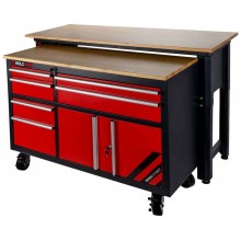 Holzmann Sada dielenského vozíka a pracovného stola (400kg) WEWA1216SET