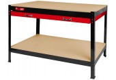 Holzmann Pracovný stôl so zásuvkou (100kg/1210x605mm) WT40