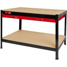 Holzmann Pracovný stôl so zásuvkou (100kg/1210x605mm) WT40