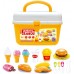 Hrací set G21 Hamburger a zmrzlina v kufríku 60026326