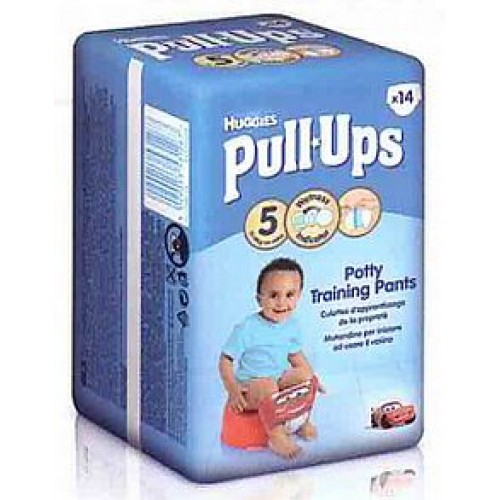 HUGGIES Pull Ups Large Detské plienky - Boys (14 ks) 11-18 kg 147837 PO EXPIRÁCII