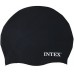 INTEX Silikónová plavecká čiapka, čierna 55991