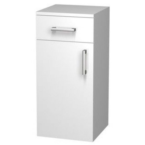 INTEDOOR nízká kúpeľňová skrinka 35 cm závesná ľavá wenge NY SN 35 1Z L 55