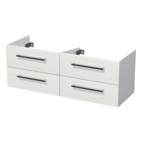 INTEDOOR PREMIUM skrinka pod umývadlo 130 cm biela PREMIUM 130 4Z 01