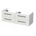 INTEDOOR PREMIUM skrinka pod umývadlo 130 cm biela PREMIUM 130 4Z 01