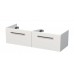 INTEDOOR PREMIUM skrinka pod umývadlo 130 cm biela PREMIUM 130 2Z 01