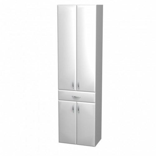INTEDOOR KLASIK vysoká skrinka 50x180 cm biela SV 50 Z 01