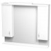 INTEDOOR KLASIK zrkadlová stena 90x80 cm s osvetlením orech ZS 90 34
