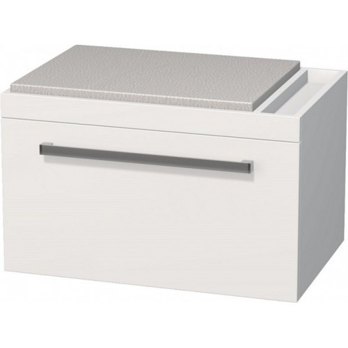 INTEDOOR NEW YORK kontajner na kolieskach 74x45 cm biela NY KO 74 01