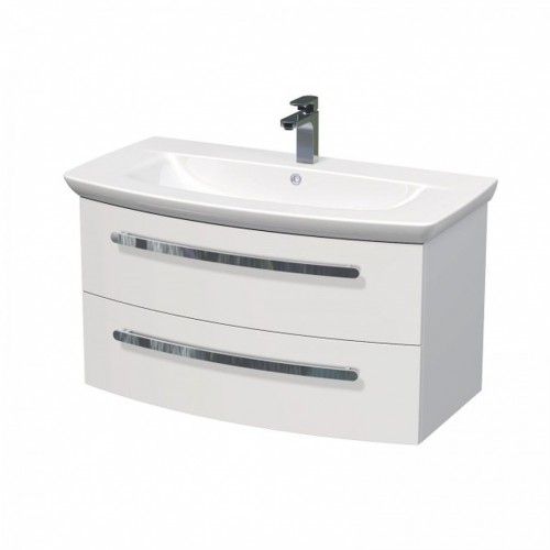 INTEDOOR RONY skrinka s umývadlom 130x56 cm biela RO 130 01