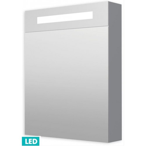 INTEDOOR R ZS zrkadlová skrinka s LED osvetlením 60x75,5 cm biela R ZS 60 LED 01
