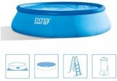 INTEX Easy Set Pool Bazén 457 x 122 cm s kartušovou filtráciou 26168GN