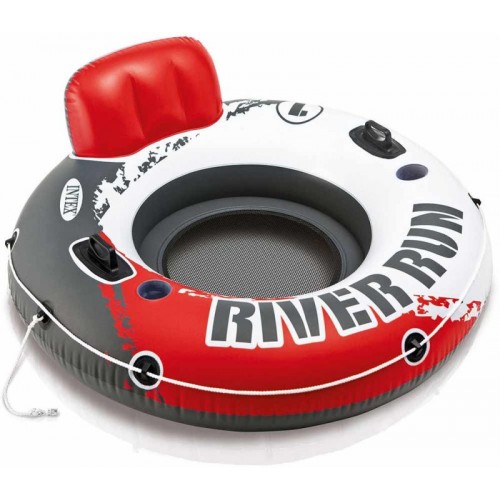 INTEX River Run Nafukovacie kreslo červený 56825EU