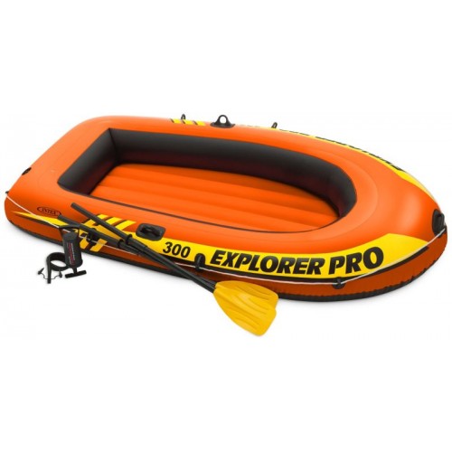 INTEX Člun Explorer 300 set (oranžový) 58358NP INTEX Člun Explorer 300 set (oranžový) 58358NP
