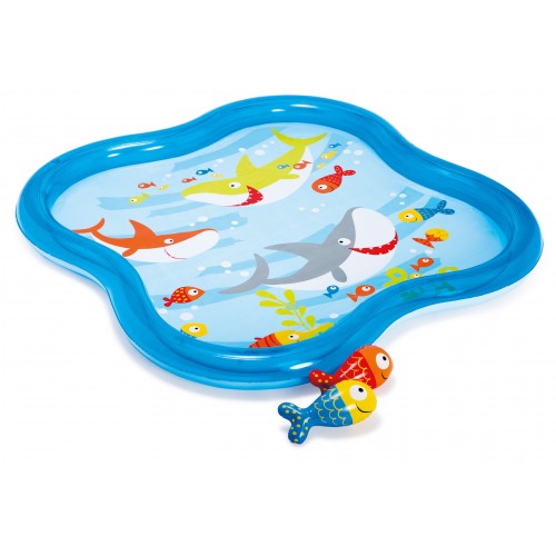 INTEX Štvorcový detský bazén s rozstrekovaním 57126NP