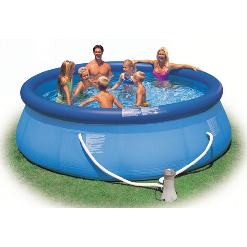 INTEX Bazén Easy Set 3,66 x 0,76 m kartušová filtrácia 2 m3 / h