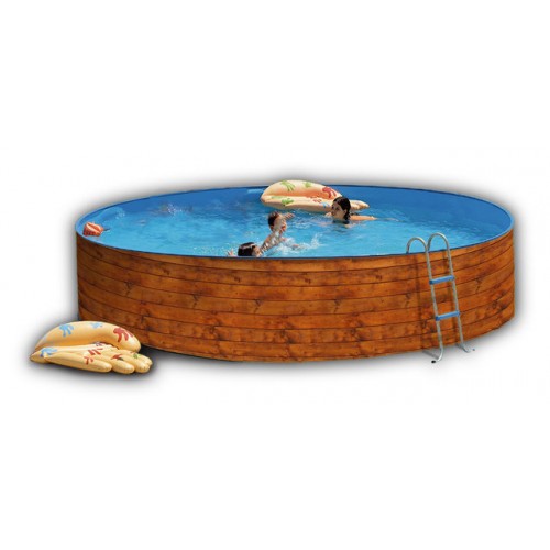 Dekoračná fólia drevo New Splasher pre bazény 3,5 x 0,9 m 011006