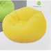 INTEX BEANLESS BAG CHAIR Nafukovacie kreslo 107 x 104 x 69 cm, žlté 68569
