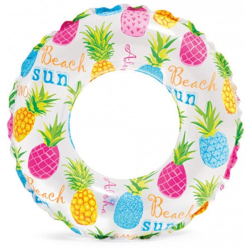 INTEX Lively Print Nafukovacie koleso, farebný ananas 59241NP