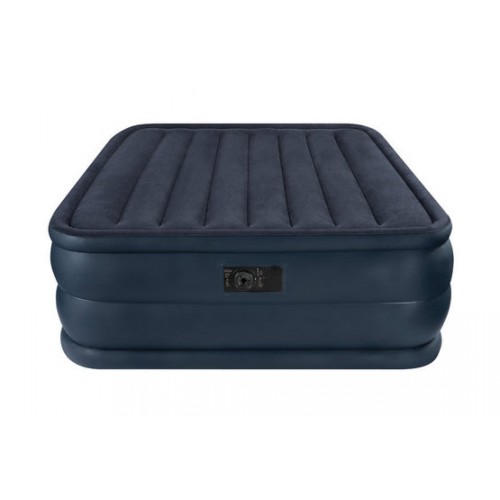 INTEX Nafukovacia posteľ Raised Downy Blue Queen 230 V 66718