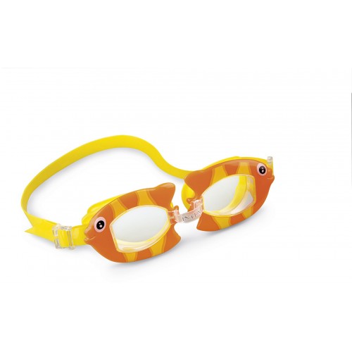 INTEX FUN GOGGLES Detské okuliare do vody, oranžové 55603