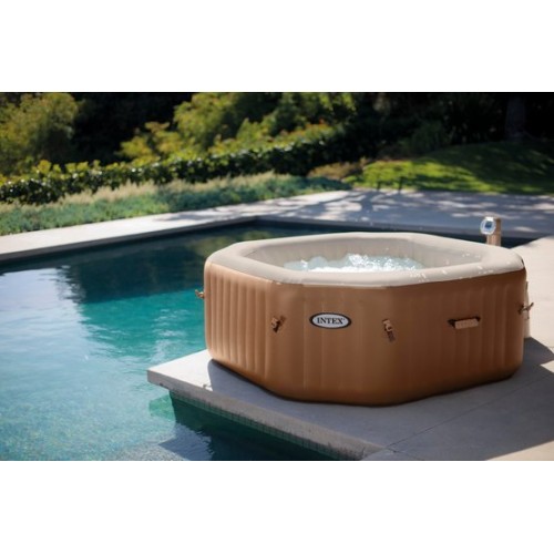 INTEX Pure SPA 79“ Octagon s integ. systémom na ochranu proti vodnému kameňu 128414