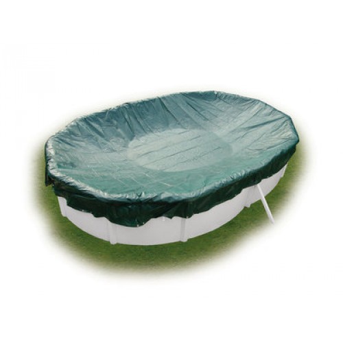 INTEX Krycia plachta na zazimovanie pre oválne bazény 550 x 360 cm 036340