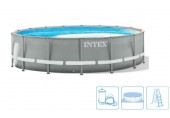 INTEX PRISM FRAME POOLS SET Bazén 457 x 107 cm s kartušovou filtráciou 26724