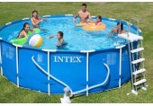 BAZÁR INTEX Metal Frame Pools Bazén 457x122cm s kartuš. filtráciou 28242GN POŠKODENÝ OBAL