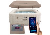 INTEX Pure Spa Chevron Deluxe Vírivka so systémom slanej vody 211x71cm 28446NP