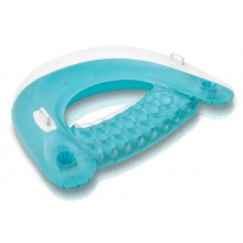 INTEX Sit 'n Float Nafukovacie sedadlo s madlami, modré 58859EU